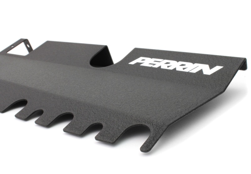 Subaru WRX Radiator Shroud - Perrin Performance - With/Without OEM Intake Scoop - Black - `15-`21