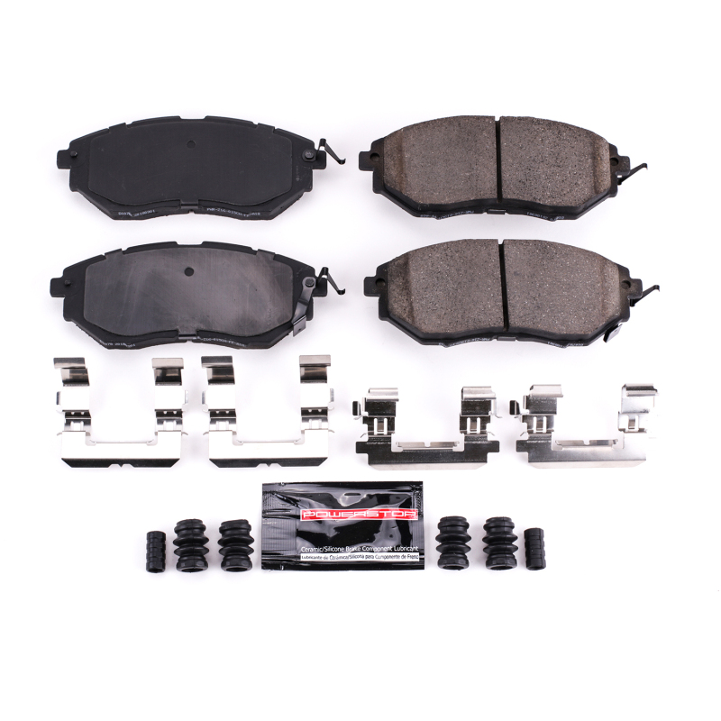 Subaru WRX Brake Pads - Front - PowerStop - Z23 Evolution Sport - `05-`19