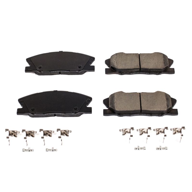 Dodge Charger Brake Pads - Front - PowerStop - Z17 Evolution Ceramic - `14-`20