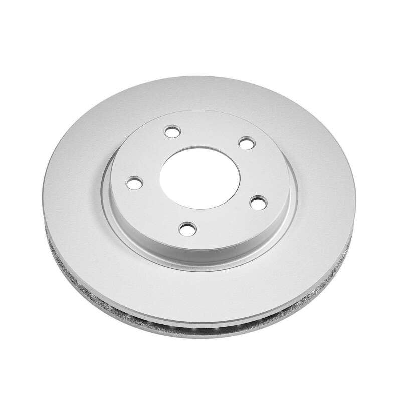 Mitsubishi Lancer Brake Rotor (1) - Front - PowerStop - Evolution Geomet Coated - `08-`17