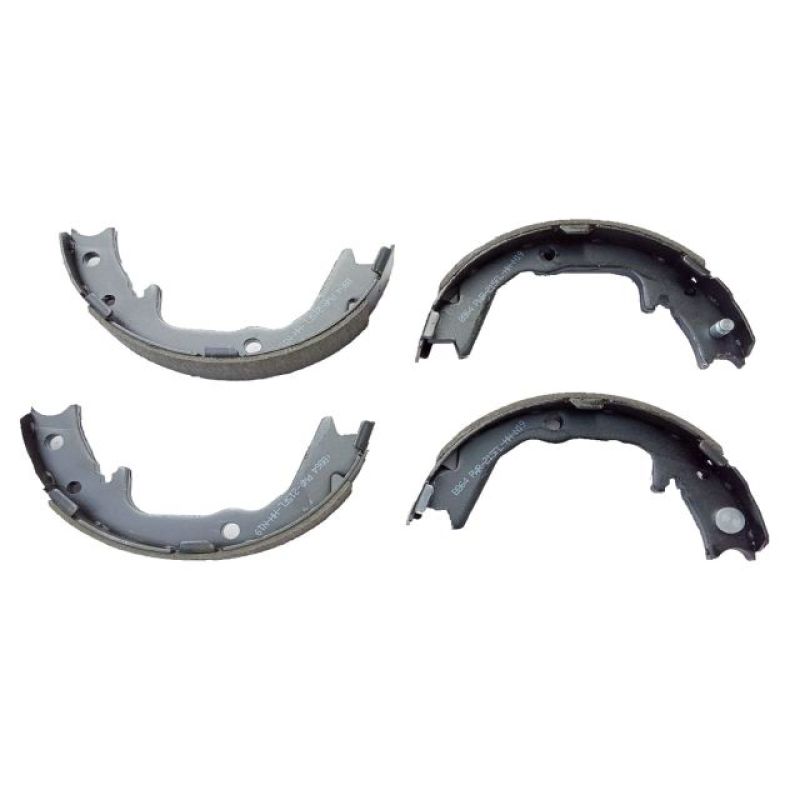 Mitsubishi Lancer Brake Shoes - Rear - PowerStop - Autospecialty - Black - `04-`06