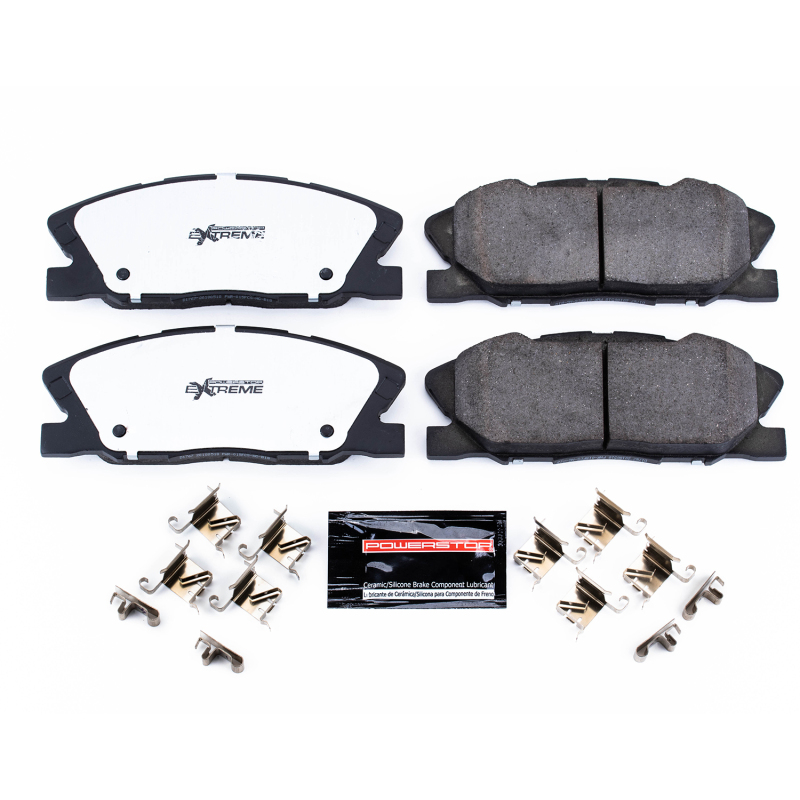 Dodge Charger Brake Pads - Front - PowerStop - Z26 Street Warrior Carbon-Fiber Ceramic - `14-`20