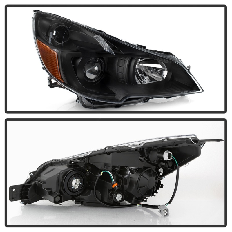 Subaru Outback Headlights - SPYDER - xTune OEM Style - Black - `13-`14