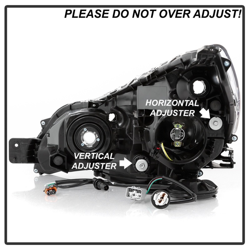 Subaru Outback Headlights - SPYDER - xTune OEM Style - Black - `13-`14