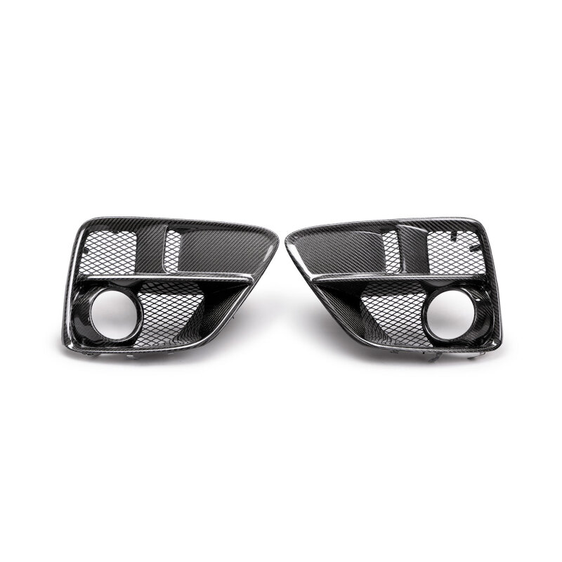 Subaru WRX Fog Light Surrounds (2) - Seibon - 3K 2X2 Twill Weave - Carbon Fiber - `15-`17