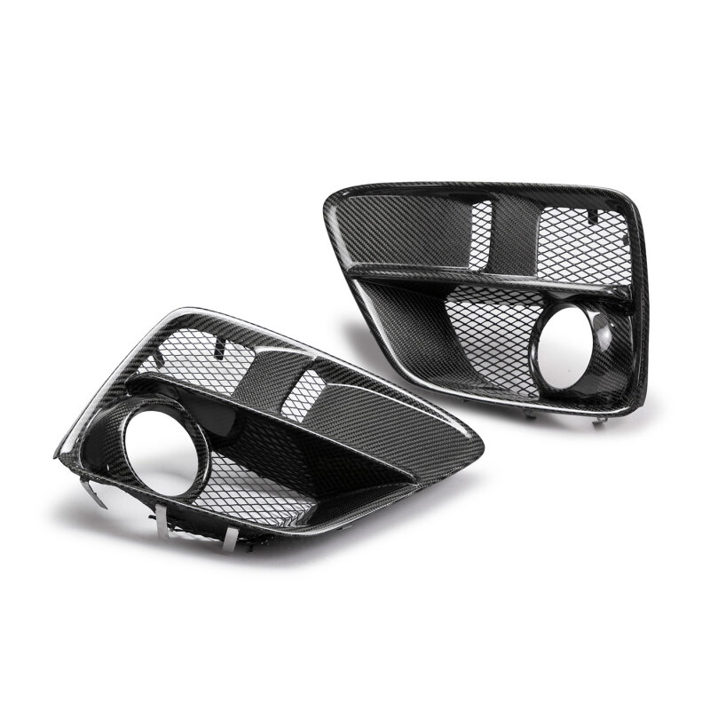 Subaru WRX Fog Light Surrounds (2) - Seibon - 3K 2X2 Twill Weave - Carbon Fiber - `15-`17