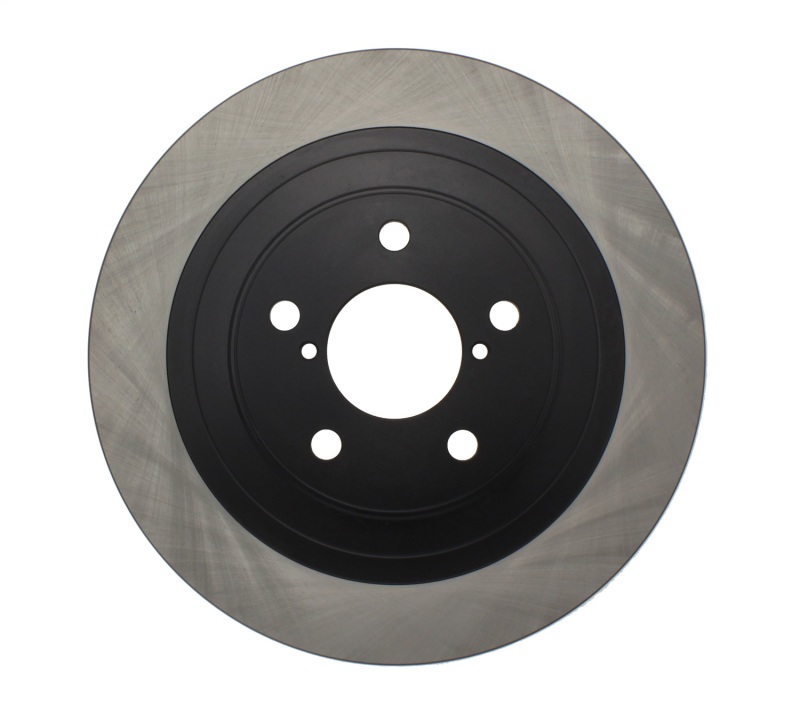 Subaru Legacy Brake Rotor (1) - Rear - Stoptech - Premium Cryostop Rotor - Black - `05-`09
