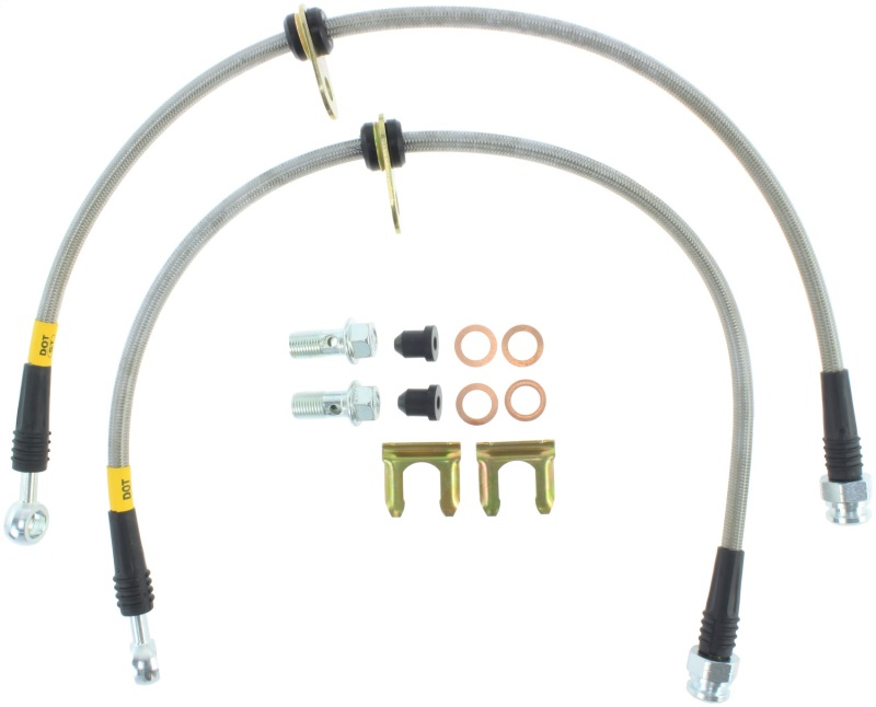 Subaru Legacy Brake Line Kit - Front - Stoptech - Stainless Steel - `00-`09