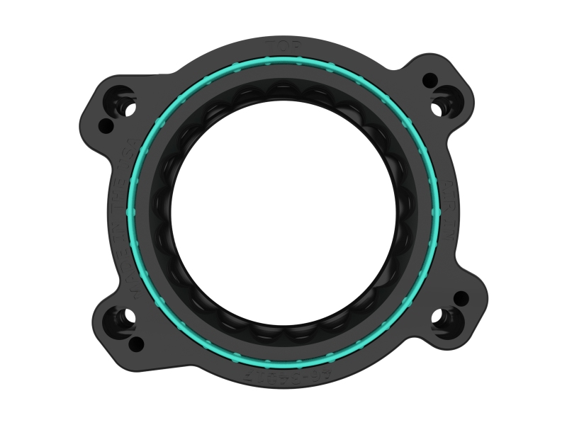 Chevrolet Corvette Throttle Body Spacer - aFe - Silver Bullet - Black - `20-`25