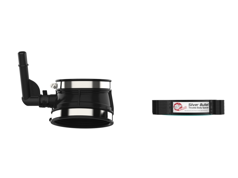 Chevrolet Corvette Throttle Body Spacer - aFe - Silver Bullet - Black - `20-`25