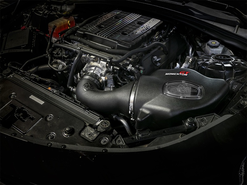 Chevrolet Camaro ZL1 Performance Air Intake - aFe - Momentum GT Pro DRY S - Black - `17-`24