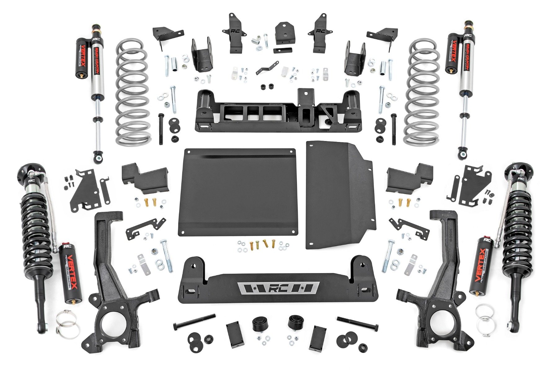 Toyota Tundra Lift Kit - 6 Inch - Vertex Coilovers w/ Vertex Rear Shocks - w/o Auto Adjusting Headlights - 4WD (2022-2024)