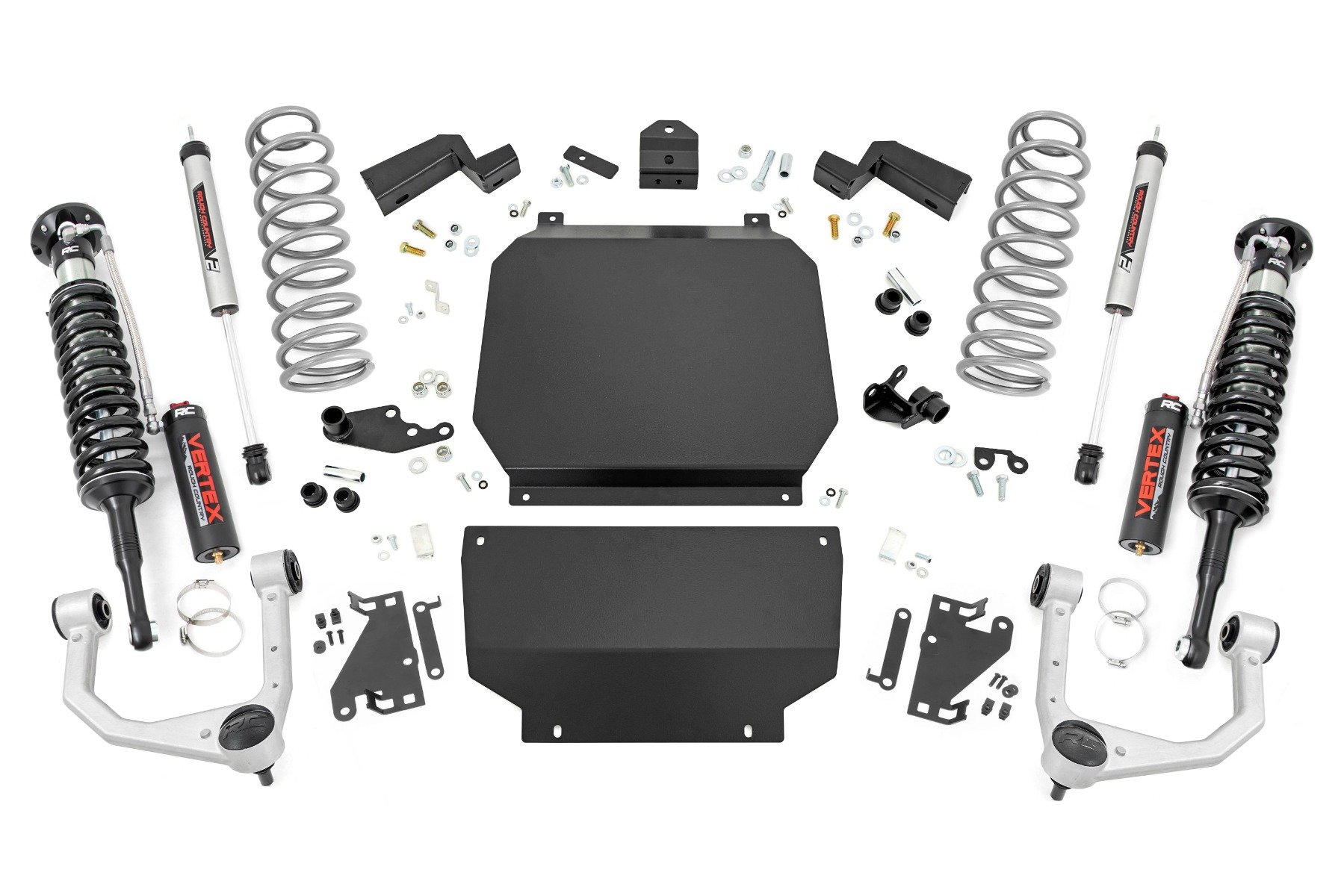 Toyota Tundra Lift Kit - 3.5 Inch - Vertex Coilovers/ V2 Rear Shocks - 4WD (2022-2024)