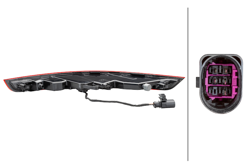 Porsche Macan Back Up Light Assembly - Rear Left - Hella - `15-`18