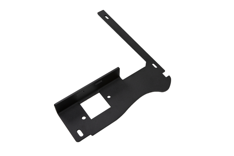 Jeep Gladiator Mounting Brackets - Behind Grille - Rugged Ridge - LED Grille Mount Bracket - Black - `20-`21