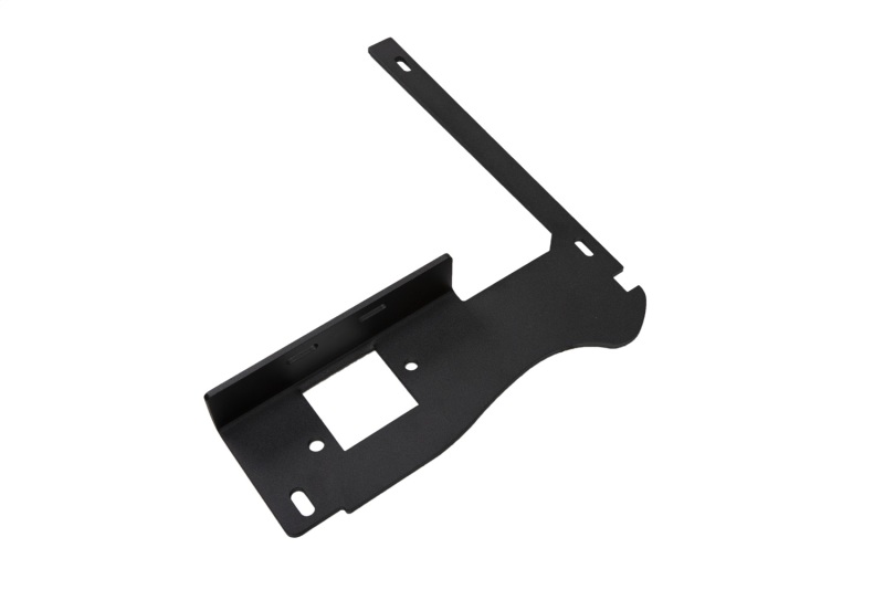 Jeep Gladiator Mounting Brackets - Behind Grille - Rugged Ridge - LED Grille Mount Bracket - Black - `20-`21