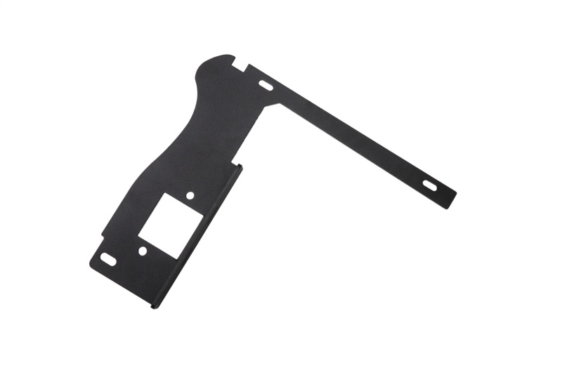 Jeep Gladiator Mounting Brackets - Behind Grille - Rugged Ridge - LED Grille Mount Bracket - Black - `20-`21