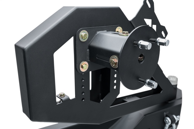 Jeep Wrangler JK Rear Bumper w/Swing Out Tire Carrier - Rear - Rugged Ridge - XOR - Black - `07-`18