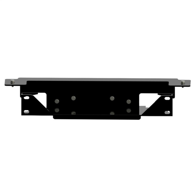 Jeep Wrangler JK Winch Plate - Front - Rugged Ridge - Spartacus - Black - `07-`18