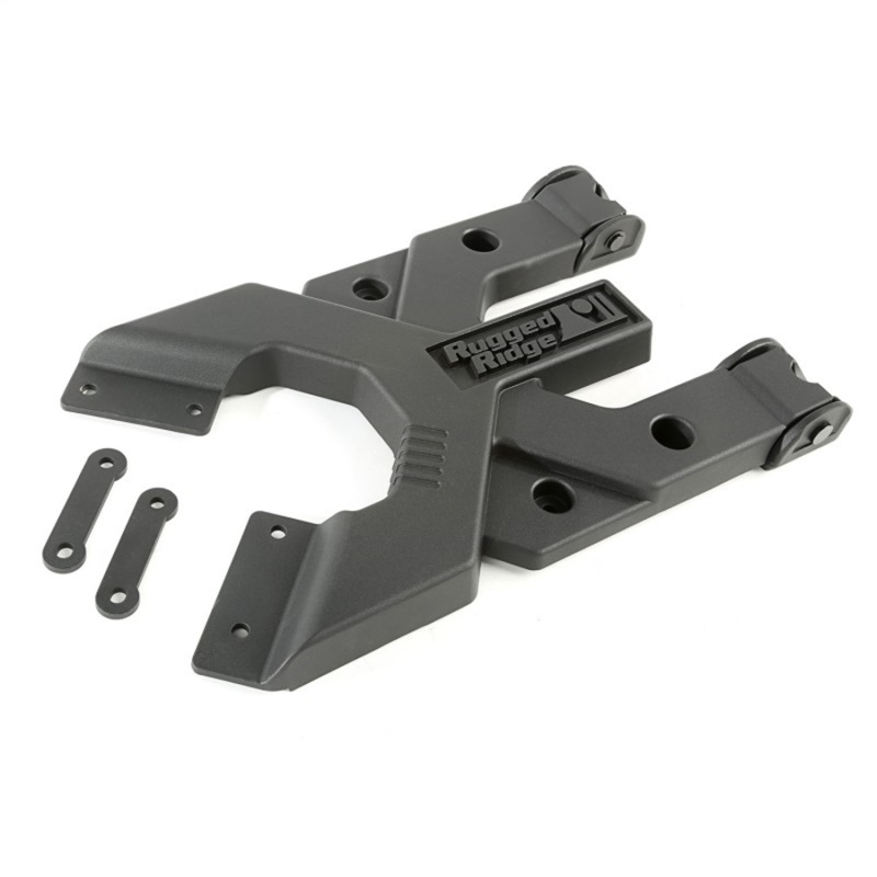 Jeep Wrangler JK Spartacus HD Tire Carrier Hinge Casting - Rear - Rugged Ridge - HD - `07-`18
