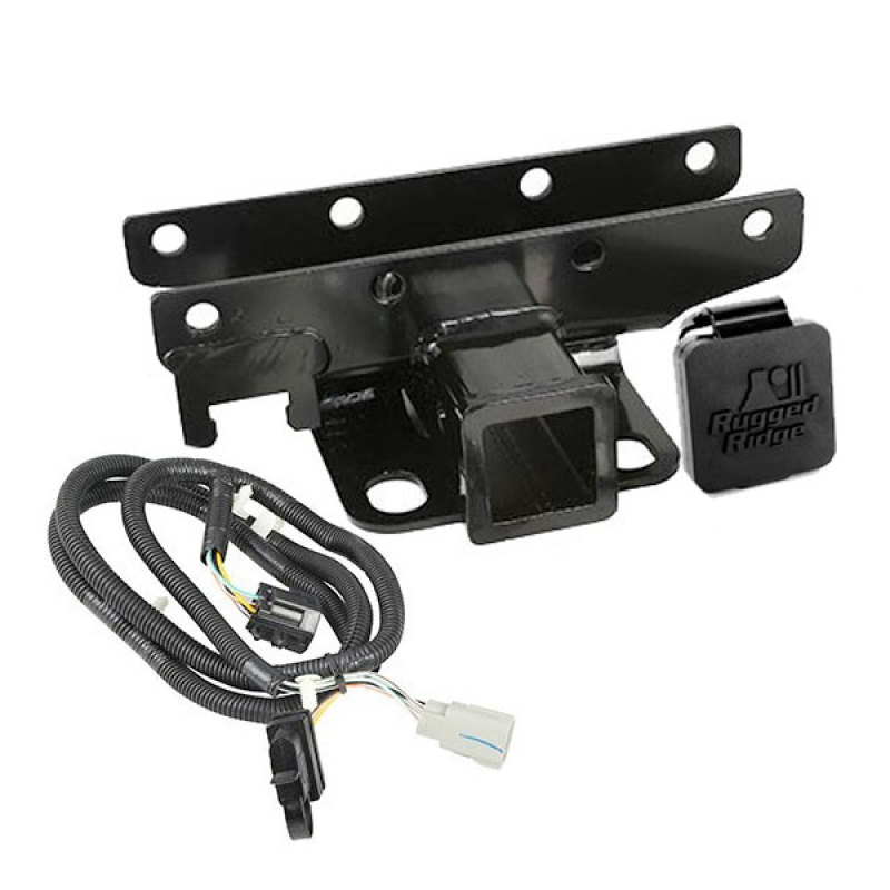 Jeep Wrangler JK Receiver Hitch Kit - Rear - Rugged Ridge - `07-`18