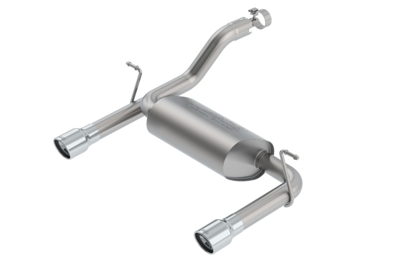 Jeep Wrangler JL Axle Back Exhaust - Borla - Touring - 3.6L V6 - `18-`23