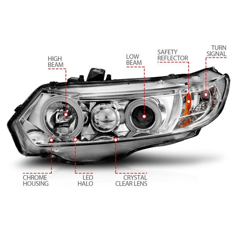 Honda Civic ANZ Projector Headlights