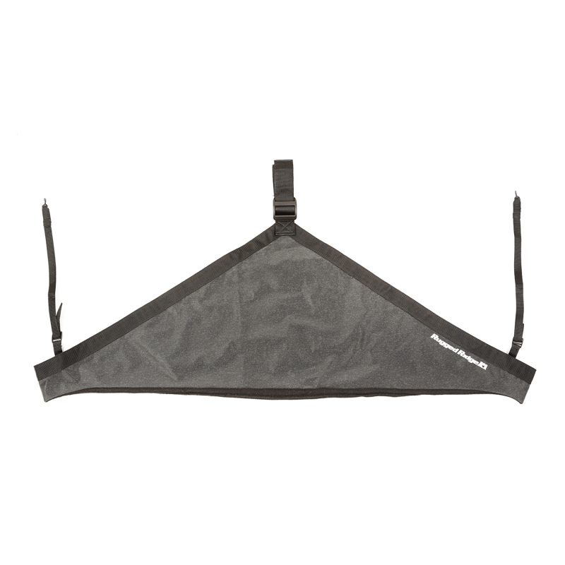 Jeep Wrangler JK Hood Bra - Rugged Ridge - Black - `07-`18
