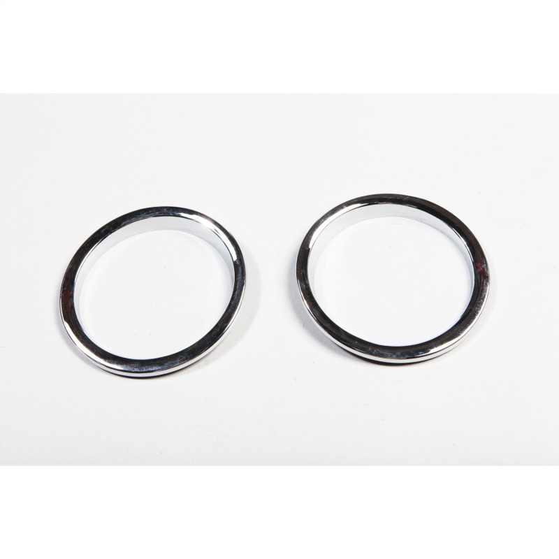 Jeep Wrangler JK Turn Signal Bezel Trim - Rugged Ridge - Chrome - `07-`18