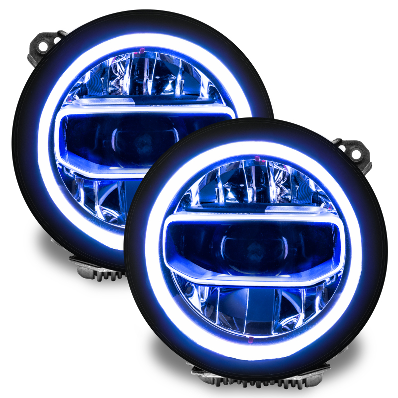 Jeep Gladiator DRL Headlight Upgrade Kit - ORACLE Lighting - ColorSHIFT - BC1 Controller - RGB+W