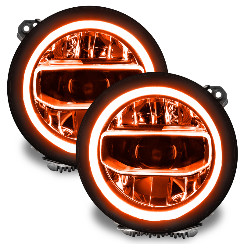 Jeep Gladiator DRL Headlight Upgrade Kit - ORACLE Lighting - ColorSHIFT - BC1 Controller - RGB+W