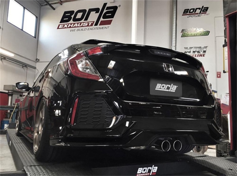 Honda Civic Performance Exhaust - Borla - Cat Back, S-Type - 1.5L - `16-`17