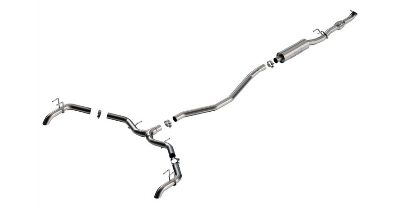 Honda Civic Performance Exhaust - Borla - Cat Back S-Type - 1.5L - `22-`23