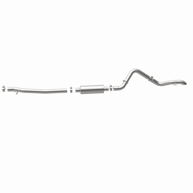 Jeep Wrangler JK Cat-Back Exhaust System - Driver Side Rear - Magnaflow - Rock Crawler Series - 3.6L - `12-`14
