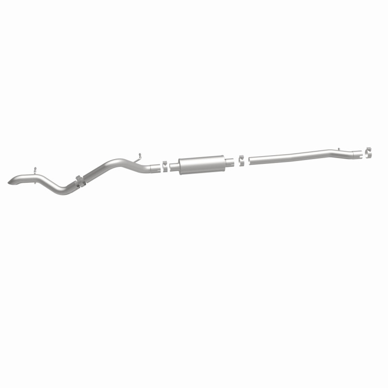 Jeep Wrangler JK Cat-Back Exhaust System - Driver Side Rear - Magnaflow - Rock Crawler Series - 3.6L - `12-`14