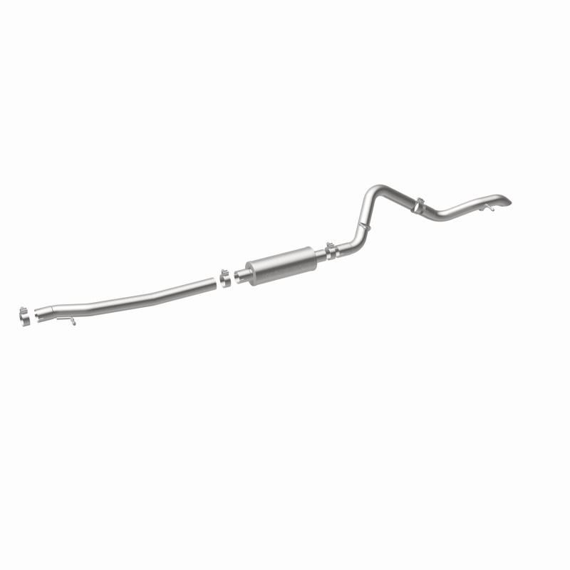 Jeep Wrangler JK Cat-Back Exhaust System - Driver Side Rear - Magnaflow - Rock Crawler Series - 3.6L - `12-`14