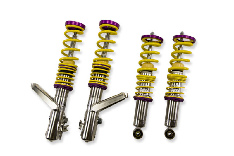 Honda Civic Coilover Suspension Kit - KW - V2 INOX-LINE with Twin Valve Rebound - Adjustable technology
