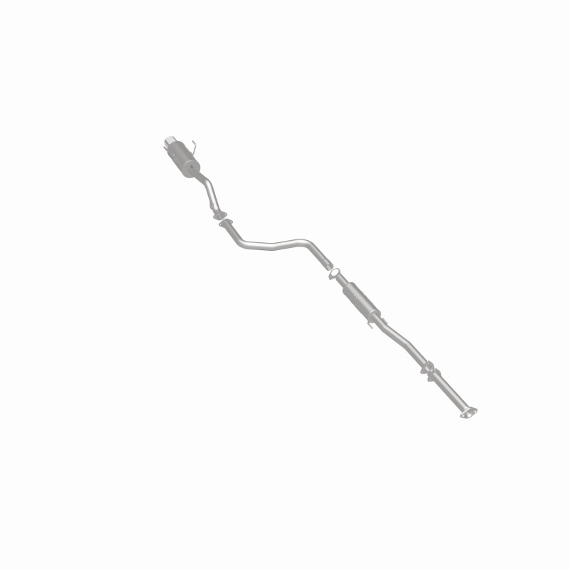 Honda Civic Performance Exhaust - Single Straight Passenger Side Rear - Magnaflow - Street Series Cat-Back - Polished - 1.6L - `92-`00