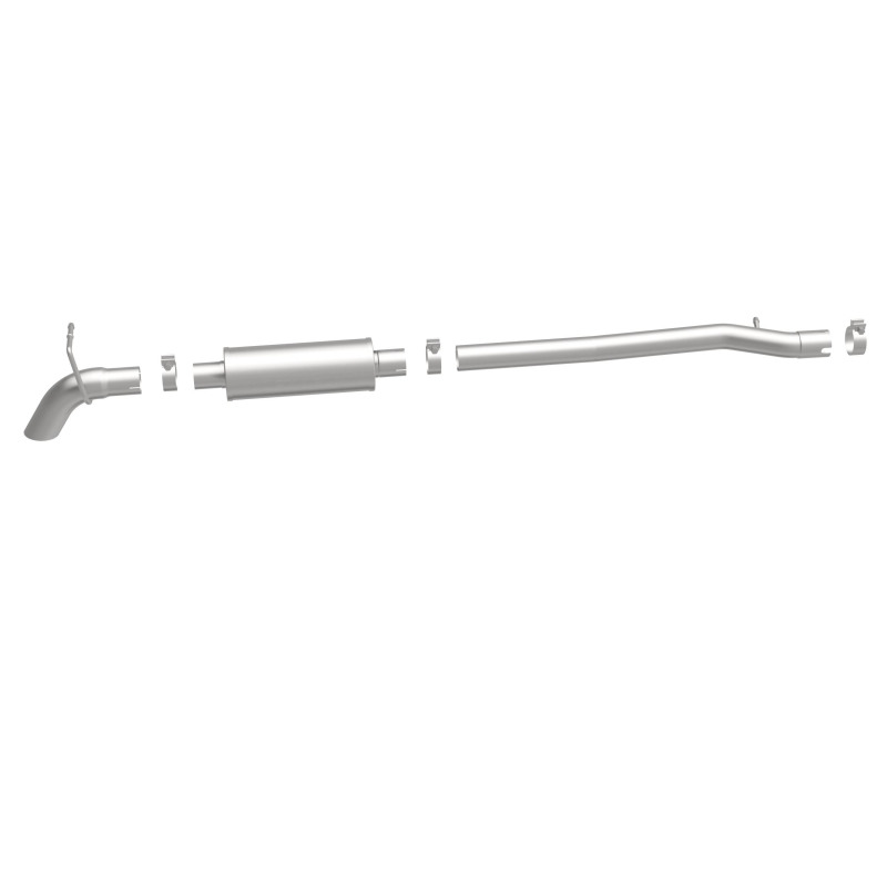 Jeep Wrangler JK Catback Exhaust - Front of Rear Tire - Magnaflow - Off Road Pro - 3.6L - `12-`18