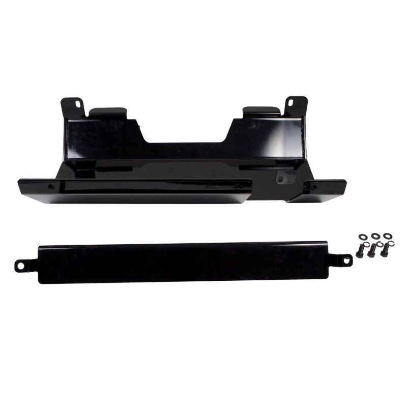 Jeep Wrangler JK Muffler Skid Plate - Rugged Ridge - Black - `07-`18
