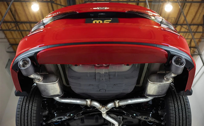 Honda Civic Performance Exhaust - Rear - Magnaflow - NEO Cat-Back - Carbon Fiber - 1.5L - `22-`25