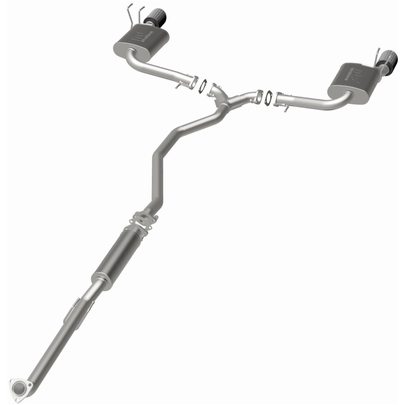 Honda Civic Performance Exhaust - Rear - Magnaflow - NEO Cat-Back - Carbon Fiber - 1.5L - `22-`25