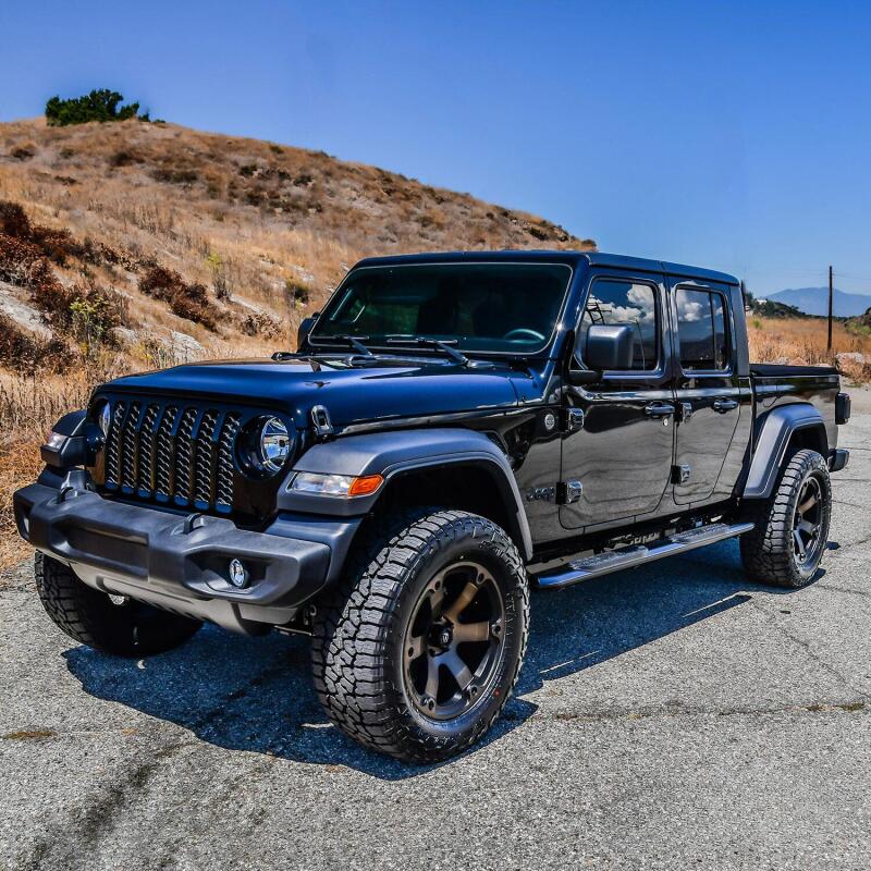 Jeep Gladiator Nerf Bars - Westin - PRO TRAXX 4 Oval - Black - `20-`22