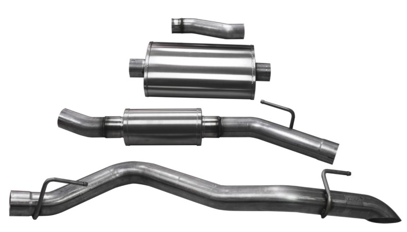 Jeep Gladiator Performance Exhaust - Single Side Exit - CORSA Performance - Cat Back Touring - 3.0in - `20-`25