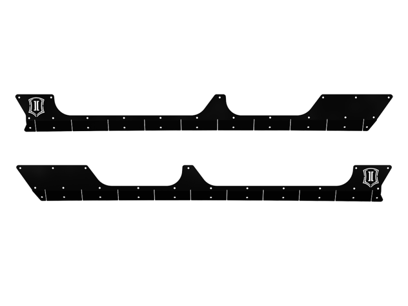 Jeep Gladiator Rock Sliders & Guards - ICON - ICON Impact Series - Black - 2020+