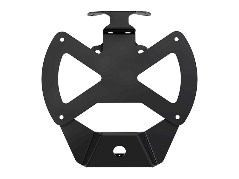 Jeep Wrangler JL License Relocation Kit - ICON - Black - 2018