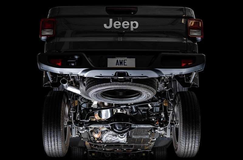 Jeep Wrangler JK Trail Edition Cat-Back Exhaust - Rear - AWE Tuning - Trail Edition - 3.6L - `07-`18