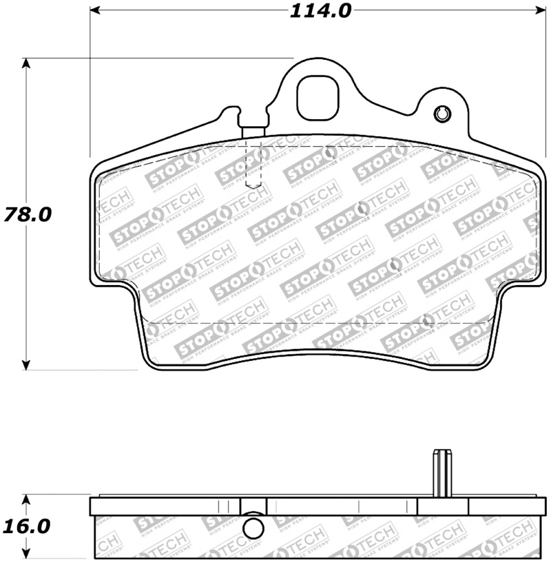 Porsche Boxster ST Street Brake Pads