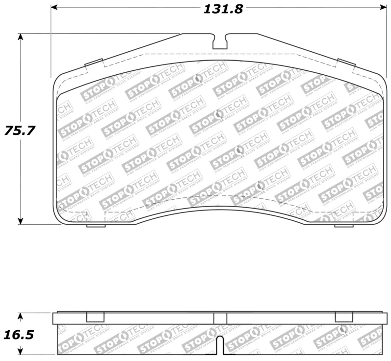 Porsche 911 Brake Pads - Front - Stoptech - Sport - `93-`98