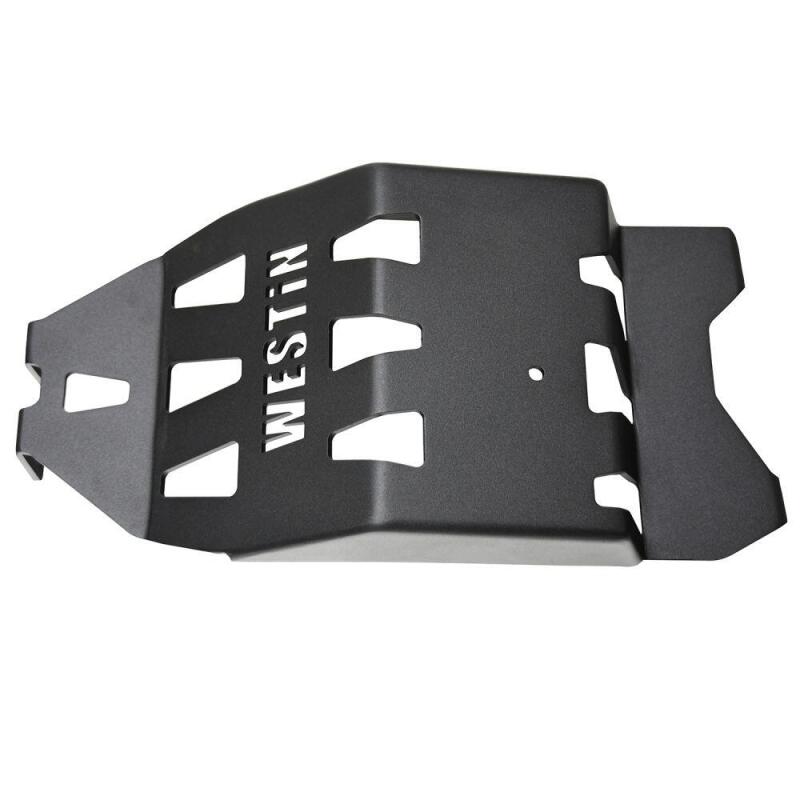 Jeep Wrangler JL Oil Pan Skid Plate - Westin - Textured Black - `18-`21